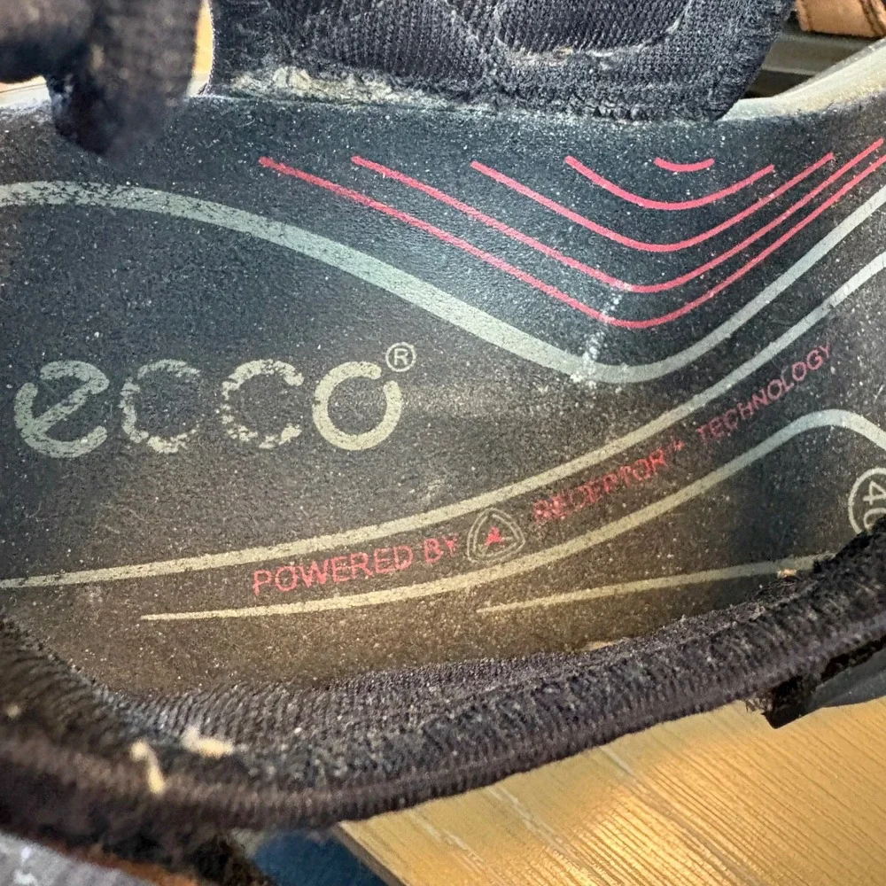 ECCO‎ Yucatan Womens Offroad Sandals Brown Nubuck Leather Hiking Size US 9.5 40